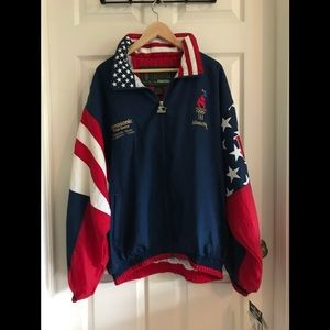 Starter Atlanta Olympic Windbreaker Jacket XL